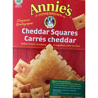 Cheddar Squares Baked Snack Crackers