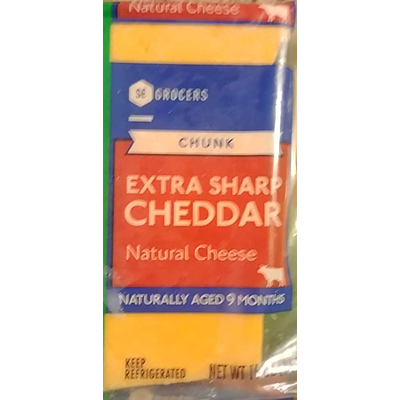 Extra Sharp Cheddar, Chunk