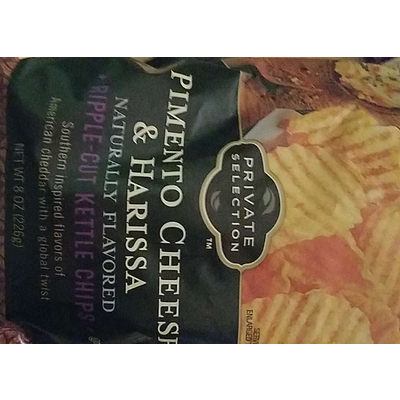 Ripple-Cut Kettle Chips, Pimento Cheese & Harissa