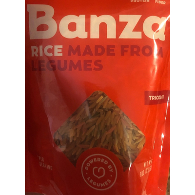 Tricolor Rice made from Legumes