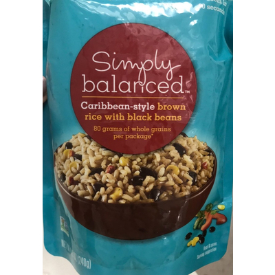 Brown Rice with Black Beans, Carribean-Style