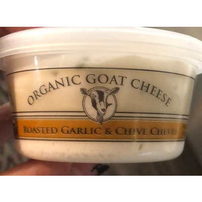 Organic Goat Cheese, Roasted Garlic & Chive Chevre