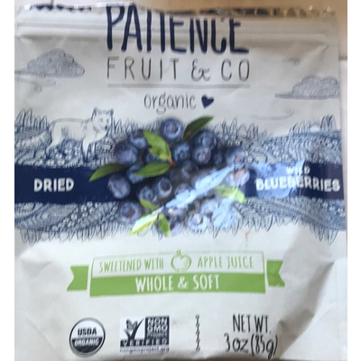 Dried Wild Blueberries