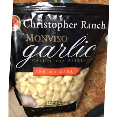 Monviso Garlic, Peeled