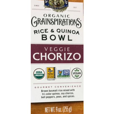 Rice & Quinoa Bowl, Veggie Chorizo