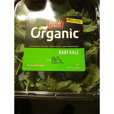 Baby Kale, Organic