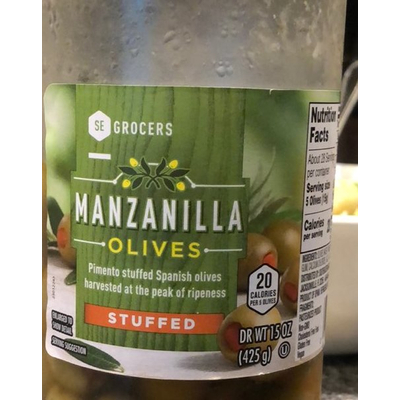 Manzanilla Olives