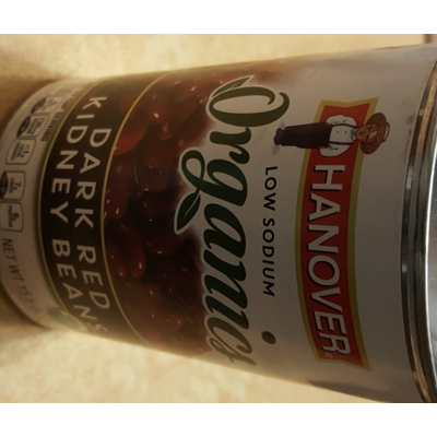 Dark Red Kidney Beans, Low Sodium, Organic