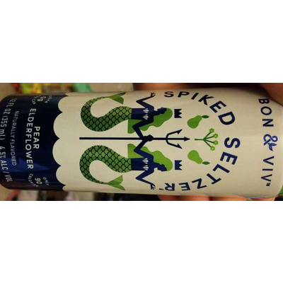 Spiked Seltzer, Pear Elderflower