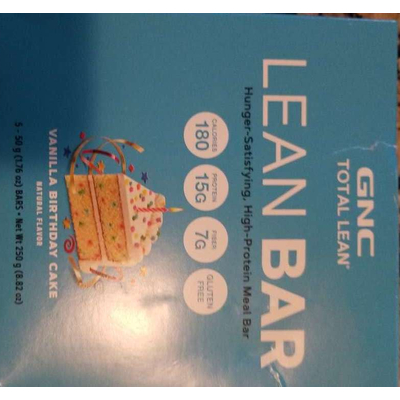 Lean Bar, Vanilla Birthday Cake