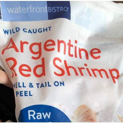 Wild Caught Argentine Red Shrimp, Shell & Tail On