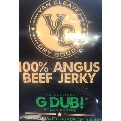The Original G Dub! Steak Strips, 100% Angus Beef Jerky