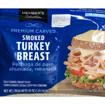 Smoked Turkey Breast, Premium Carved