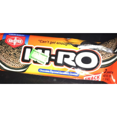 Chocolate Flavored Sandwich Cookies, Hi-Ro