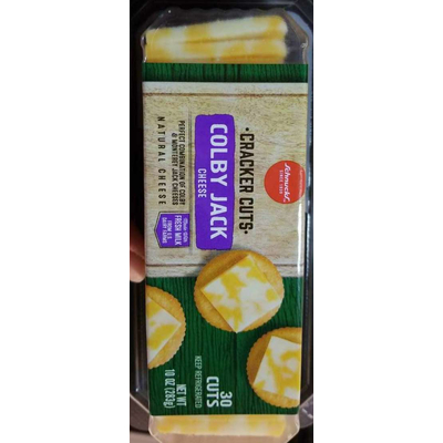 Colby Jack Cheese, Cracker Cuts