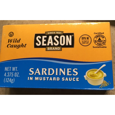 Sardines, in Mustard Sauce