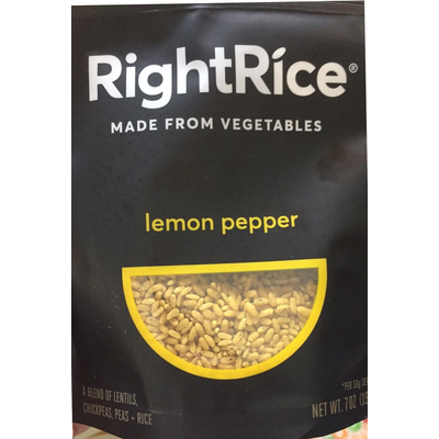 Right Rice, Blend of Lentils, Lemon Pepper