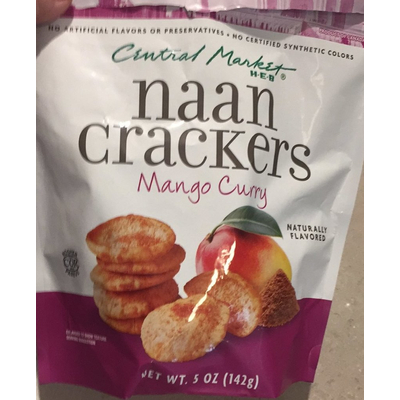 Naan Crackers, Mango Curry