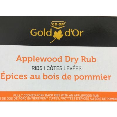 Ribs, Applewood Dry Rub