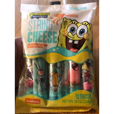 String Cheese, Low-Moisture Part-Skim Mozzarella Cheese