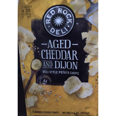 Deli Style Potato Chips, Aged Cheddar and Dijon