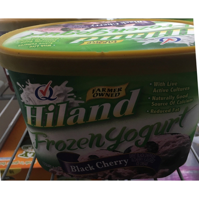 Frozen Yogurt, Black Cherry
