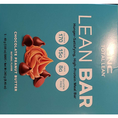 Lean Bar, High-Protein Meal Bar, Chocolate Peanut Butter