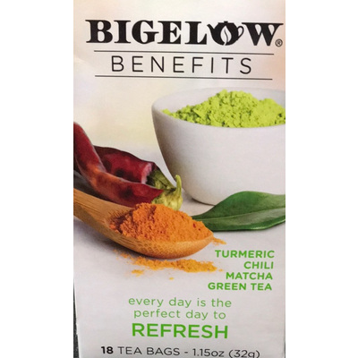 Refresh Green Tea, Turmeric Chili Matcha
