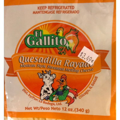 Quesadilla Rayado