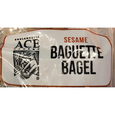 Baguette Bagel, Sesame
