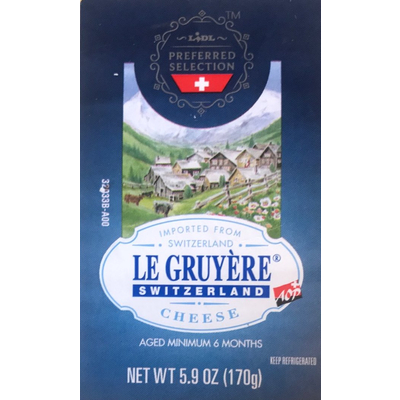 Le Gruyere Cheese