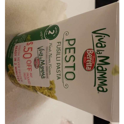 Fusilli Pasta, Pesto