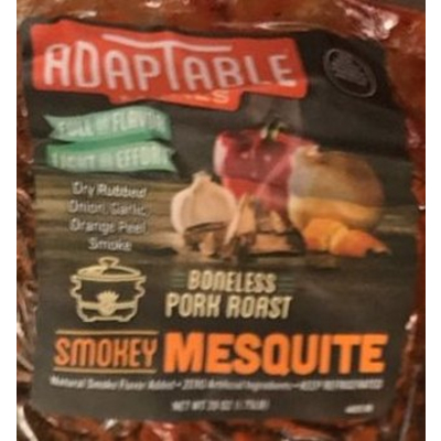 Boneless Pork Roast, Smokey Mesquite