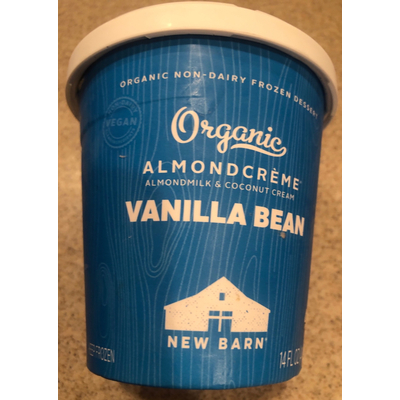 Organic Almond Creme, Vanilla Bean
