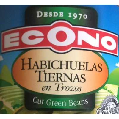 Habichuelas Tiernas en Trozos, Cut Green Beans
