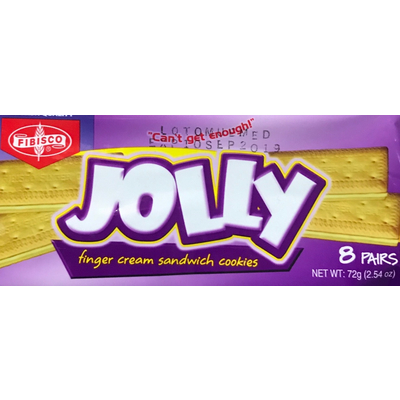 Jolly Finger Cream Sandwich Cookies