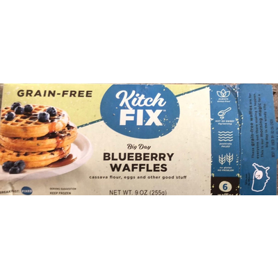 Waffles, Blueberry