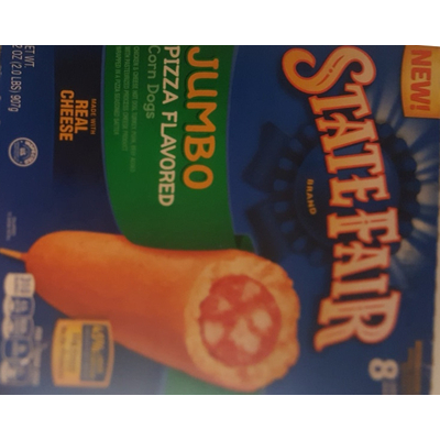 Jumbo Corn Dogs with Real Cheese, Pizza Flavored