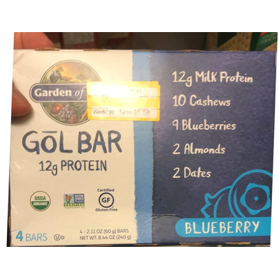 Gol Bar, Blueberry