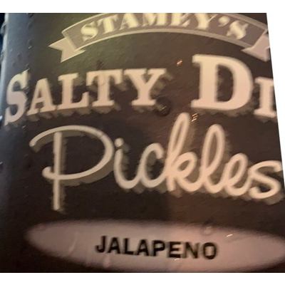 Salty Dill Pickels, Jalapeno