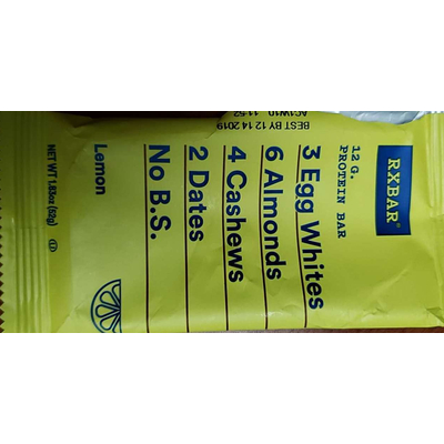 Protein Bar, Lemon
