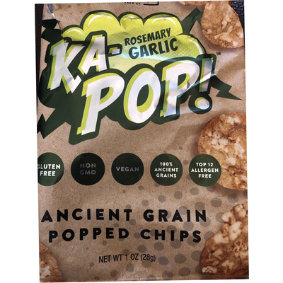 Ancient Grain Popped Chips, Rosemary Garlic