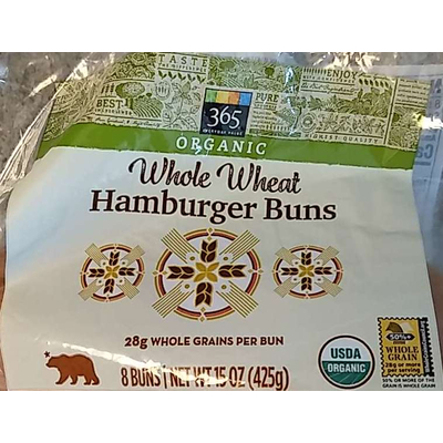 Whole Wheat Hamburger Bun