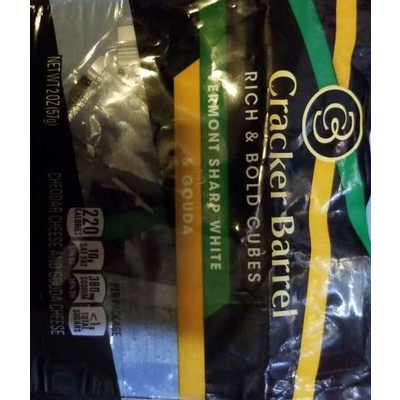 Rich & Bold Cubes, Vermont Sharp White & Gouda