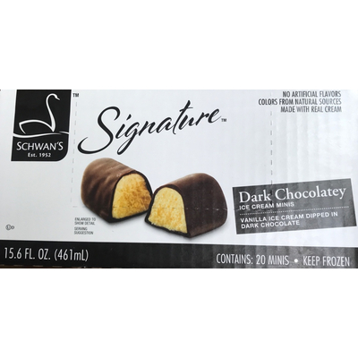 Signature Ice Cream Minis, Dark Chocolatey