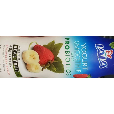 Yogurt Smoothie, Strawberry Banana