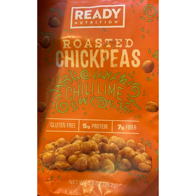 Roasted Chickpeas, Chili Lime