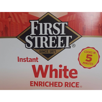 White Enriched Rice, Instant