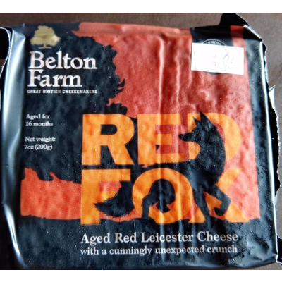 Red Fox, Aged Red Leicester Cheese
