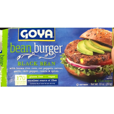 Bean Burger, Black Bean